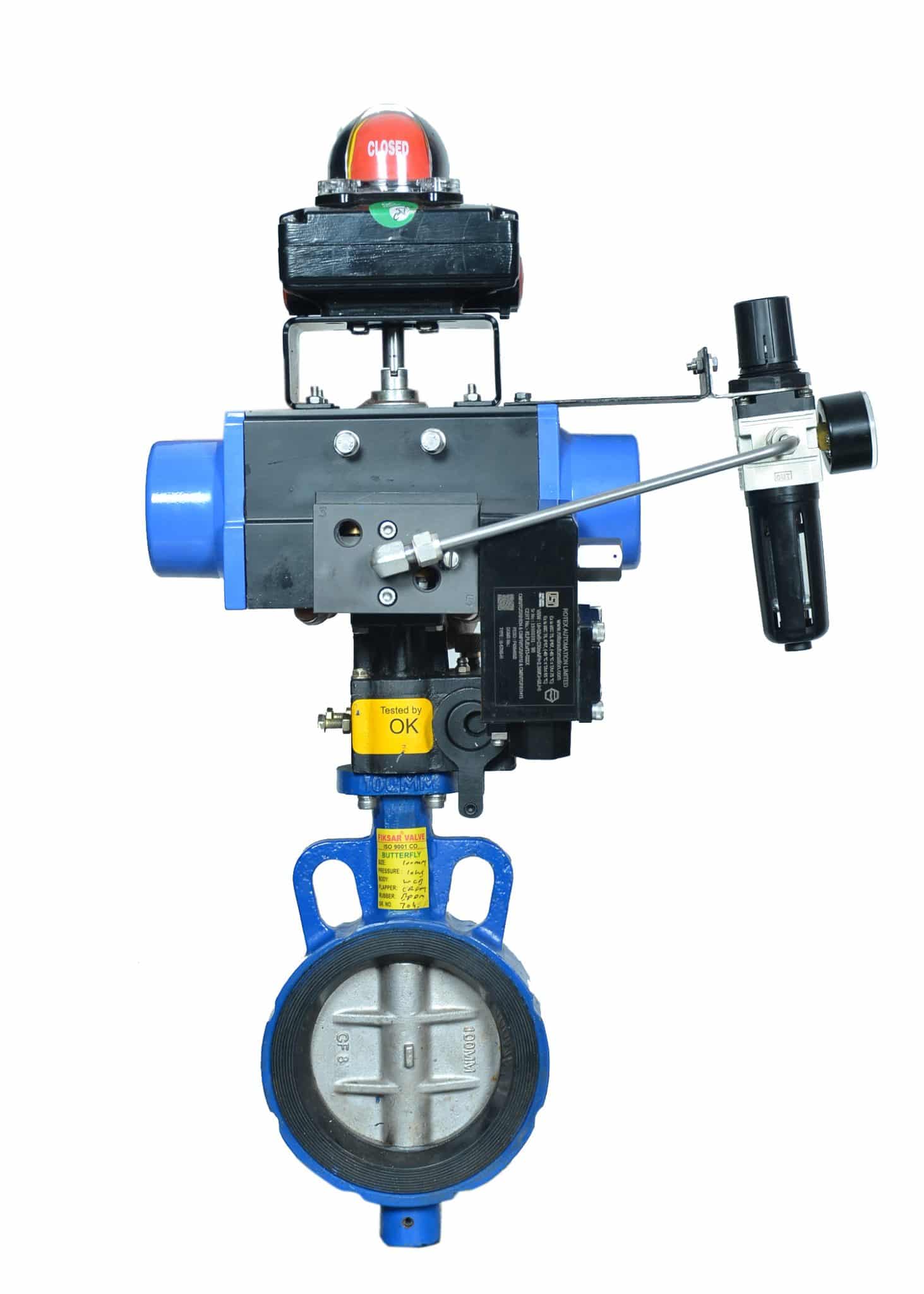 Manufacturer and Supplier of Butterfly valve pneumatic actuator